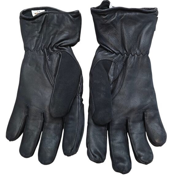 HELD GORTEX Leather Waterproof Black Motorcycle Gloves 9L - Picture 3 of 4